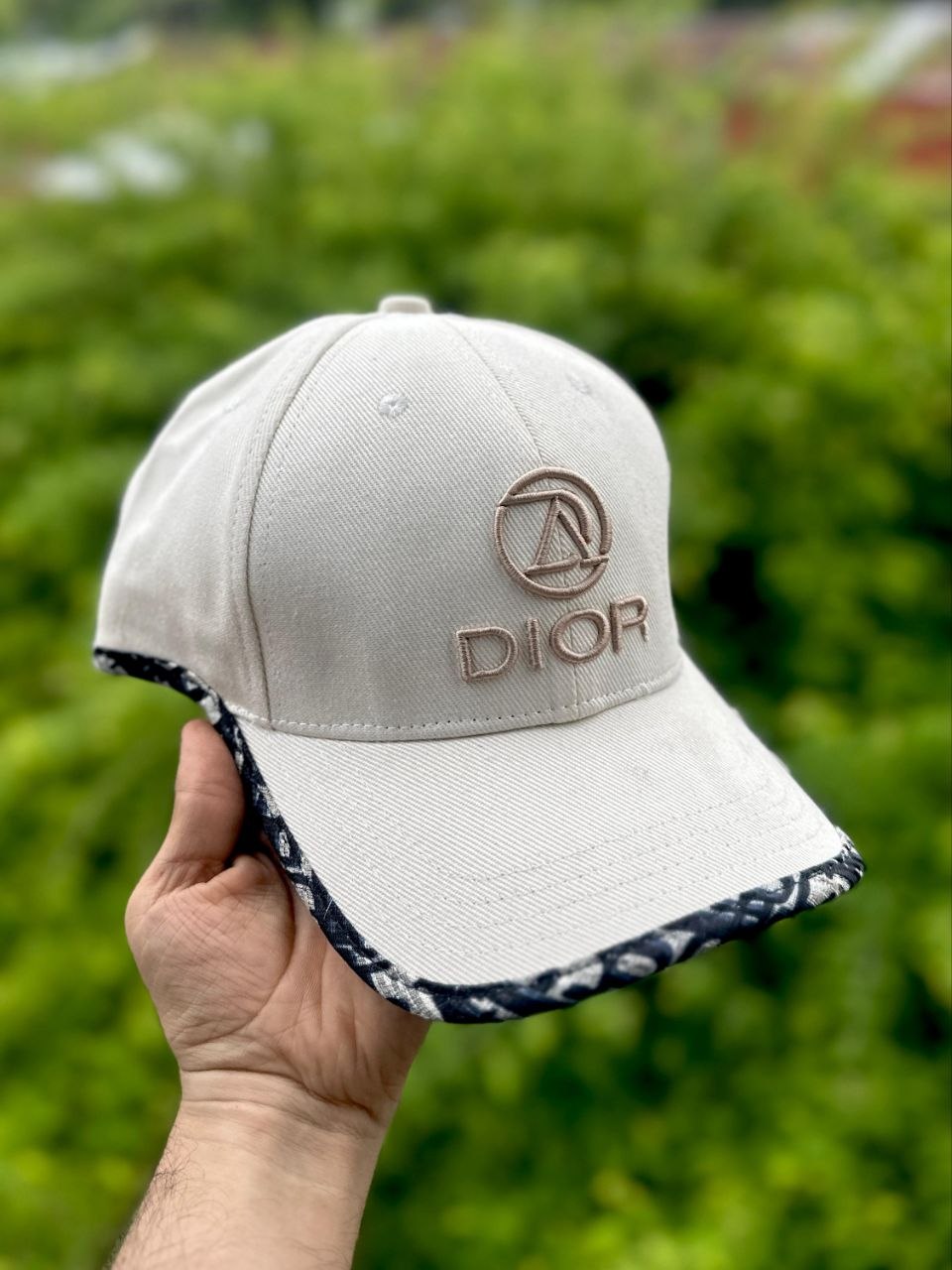 Gorra Dior Exclusiva Blanca