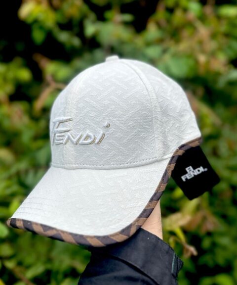 Gorra Fendi Borde Café