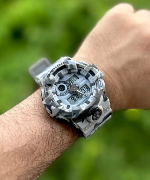 Reloj Casio G shock gris camuflado