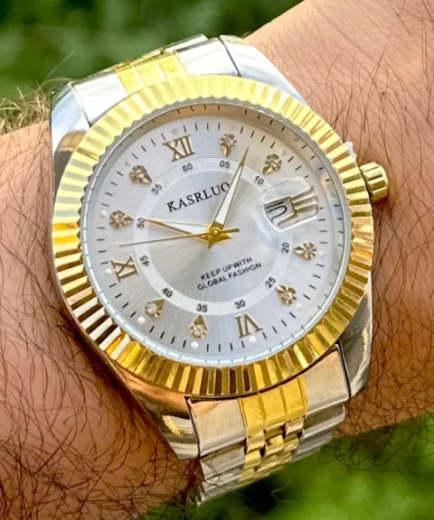 Reloj Bicolor Poedagar / Karsluo