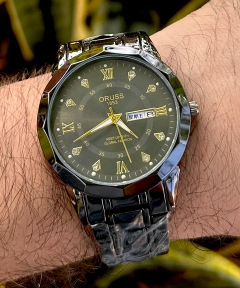Reloj Negro Oruss