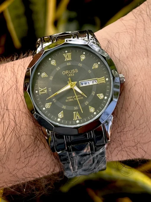 Reloj Negro Oruss