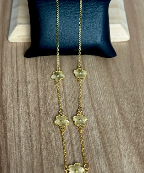 Cadena Van Cleef Dorado