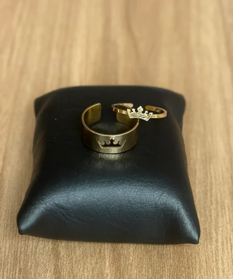 PAREJA IDE ANILLOS DORADOS IMPERIAL