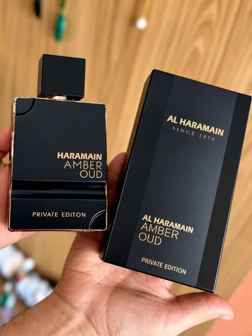 Perfume Al Haramain Amber Oud Edición Negra Unisex