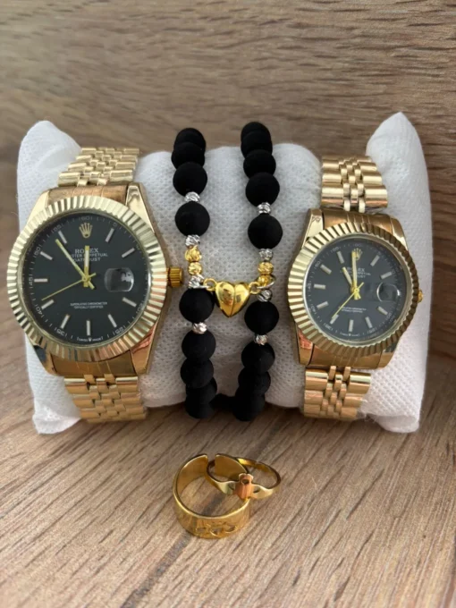 Combo Triple Rolex Dorada