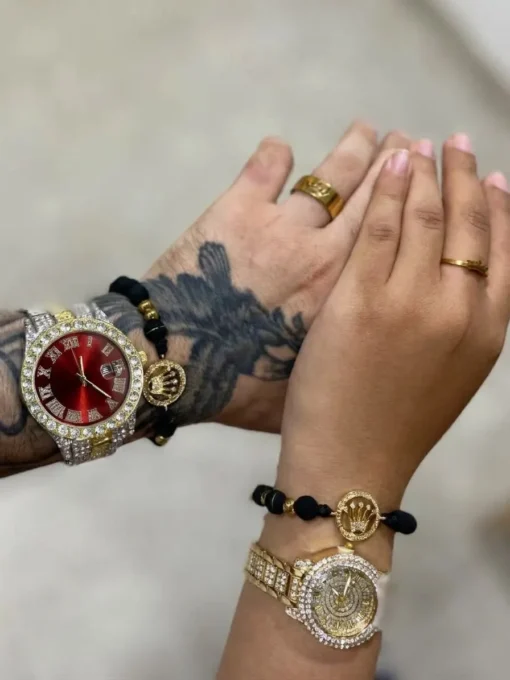 Combo Triple Pareja Corona Rojo