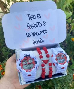 Combo Doble Sumergible Blanco Rojo