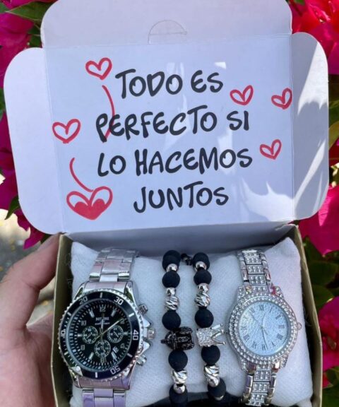 Combo Doble NotioR Plateado Diamond