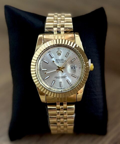 MDE Reloj Caballero - Yolako Dorado fondo Blanco