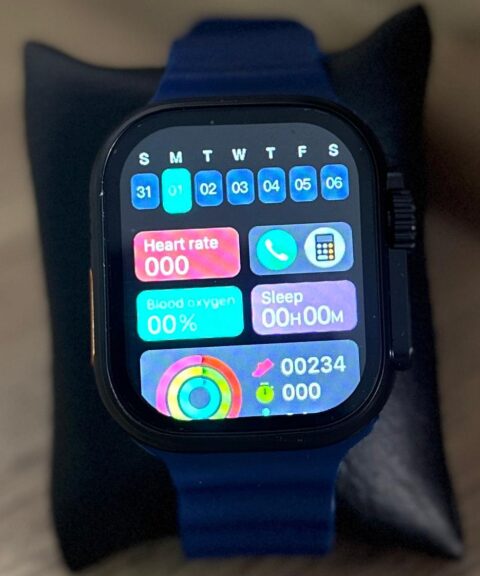 BGTA Reloj Smart - Serie 8 Azul Oscuro