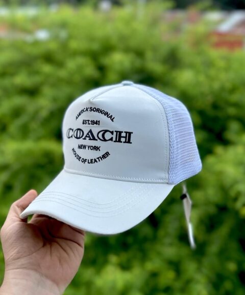 Gorra Coach Blanca